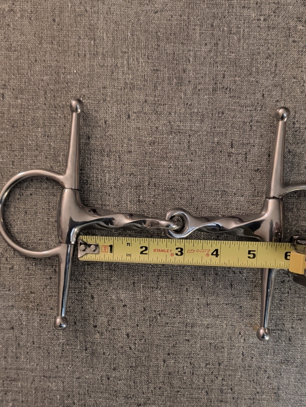 Full Cheek Slow Twist Snaffle Size 5